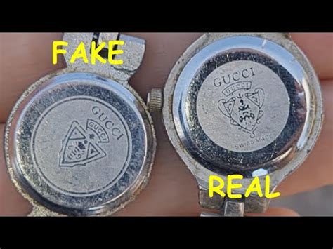 amazon gucci watch fake|how to spot a Gucci watch.